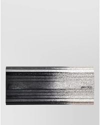 Jimmy Choo - Metallic Ombre Rectangular Wallet And Cardholder - Lyst