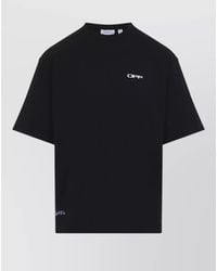 Off-White c/o Virgil Abloh - Cotton Archigeography Arrow Printed Short-Sleeve T-Shirt - Lyst