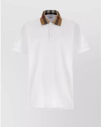 Burberry - Cotton Cody Polo Shirt - Lyst