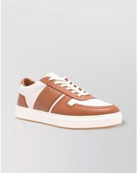 Hogan - Leather Two-Tone Low-Top Sneakers - Lyst