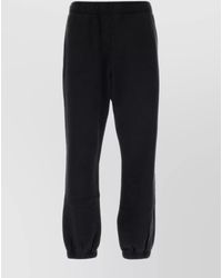 Ambush - Organic Cotton Joggers With Elasticized Waist And Cuffs - Lyst