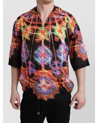 Dolce & Gabbana - Luminarie Print Cotton T-Shirt - Lyst