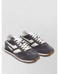 Tom Ford - Mick Calf Leather Sneakers Suede Panels - Lyst