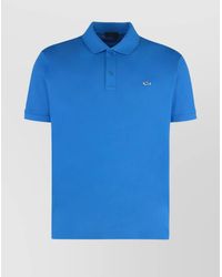 Paul & Shark - Cotton Piqué Short-Sleeve Polo Shirt - Lyst