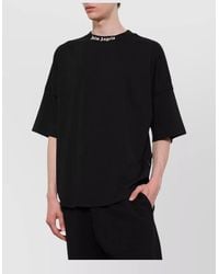 Palm Angels - Cotton Logo Print Oversized T-Shirt - Lyst