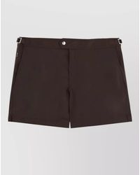 Tom Ford - Swim Shorts Buckle Adjusters Back Pocket - Lyst