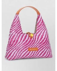 Marni - Trapeze Top Handle Mini Tote Bag - Lyst