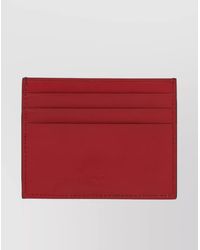 Ferragamo - Leather Two Tone Card Holder - Lyst