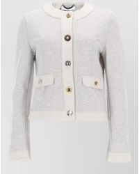 Moschino - Cotton Cardigan - Lyst
