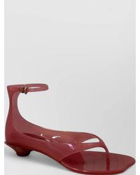 Chloé - Jelly Thong Ankle-Strap Sandals - Lyst