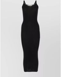 Our Legacy - Ribbed V-Neck Sleeveless Maxi Dress - Lyst