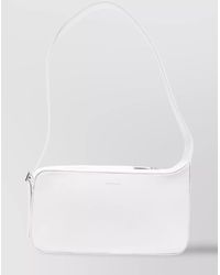 Courreges - One Racer Leather Shoulder Bag - Lyst