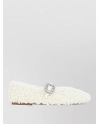 Roger Vivier - Leather Ballerina Shoes - Lyst