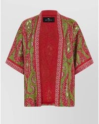 Etro - Kesa Paisley Foliage Sweaters And Cardigans - Lyst