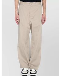 Fendi - Cargo Trousers With Straight Legs And Pockets - Lyst