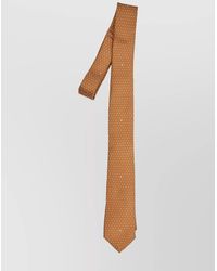 Fendi - Silk Tie With Micro Polka Dot Pattern - Lyst