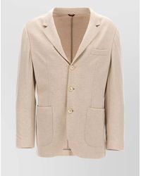Brunello Cucinelli - Cashmere Jersey Blazer - Lyst