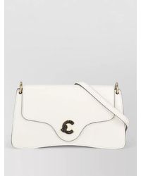 Coccinelle - Leather Crossbody Bag Tone Hardware - Lyst