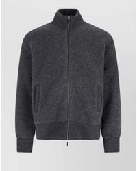 Thom Browne - Wool Zip Up Cardigan - Lyst