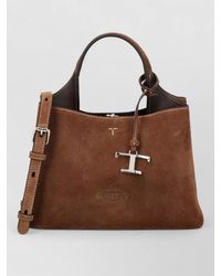 Tod's - Shoulder Bag Small Zip Top Handle - Lyst