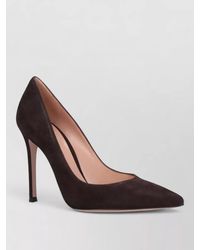 Gianvito Rossi - High Heel Pumps Pointed Toe Suede - Lyst