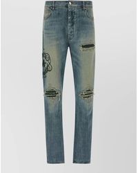 Amiri - Hollywood Mx1 Straight-Leg Jeans - Lyst