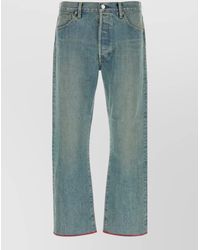 Junya Watanabe - Straight Leg Denim Trousers Five Pocket Design - Lyst
