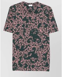 Dries Van Noten - All Over Print Round Neck Short Sleeves - Lyst