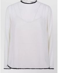 Semicouture - Florinda Blouse - Lyst