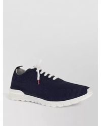 Kiton - Fits Knit Sneakers Round Toe Sole - Lyst