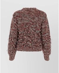 DURAZZI MILANO - Embroidered Ribbed Sweater - Lyst