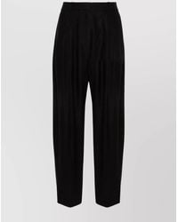 Studio Nicholson - High-Rise Pleated Wide-Leg Trousers - Lyst