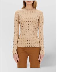 Sportmax - Crystal-Embellished Top - Lyst