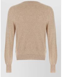 Ma'ry'ya - Cashmere Cotton Crew Neck Long-Sleeve Jumper - Lyst