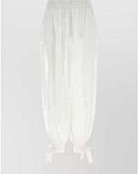 ANDAMANE - Cotton Wide-Leg Pyjama Trousers - Lyst