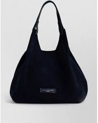 Gianni Chiarini - Suede Shoulder Tote Bag Adjustable Strap - Lyst