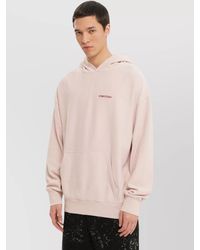 1989 STUDIO - Graphic Print Hooded Kangaroo Sweatshirt - Lyst