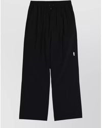 Autry - Logo-Print Straight-Leg Trousers - Lyst