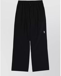 Autry - Lounge Trousers Logo Detail Wide Leg - Lyst