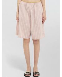 Frankie Shop - Elyn Bermuda Shorts Cotton Blend - Lyst
