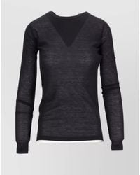 Ann Demeulemeester - Slim-Fit Long-Sleeve T-Shirt - Lyst