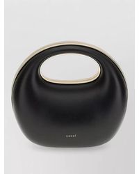 Sacai - Calf Leather Clutch Bag - Lyst