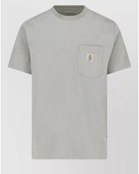 Carhartt - Cotton Crew Neck Short Sleeve T-Shirt - Lyst
