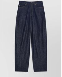 Givenchy - Denim Twisted Balloon-Leg Jeans - Lyst