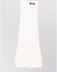 Jacquemus - La Robe Tablier Long Dress - Lyst