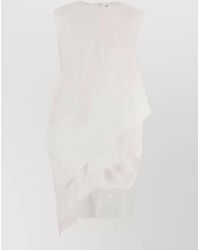 Jacquemus - Knee Length Dress Asymmetric Scalloped Hem Sleeveless - Lyst