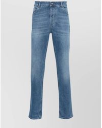 Brunello Cucinelli - Denim Straight-Leg Jeans - Lyst