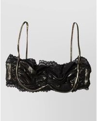Dolce & Gabbana - Silk Underwired Balconette Bra - Lyst