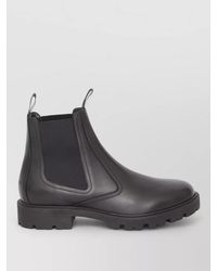 Celine - Leather Chelsea Boots - Lyst