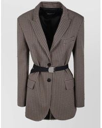DR. HOPE - Belted Blazer - Lyst